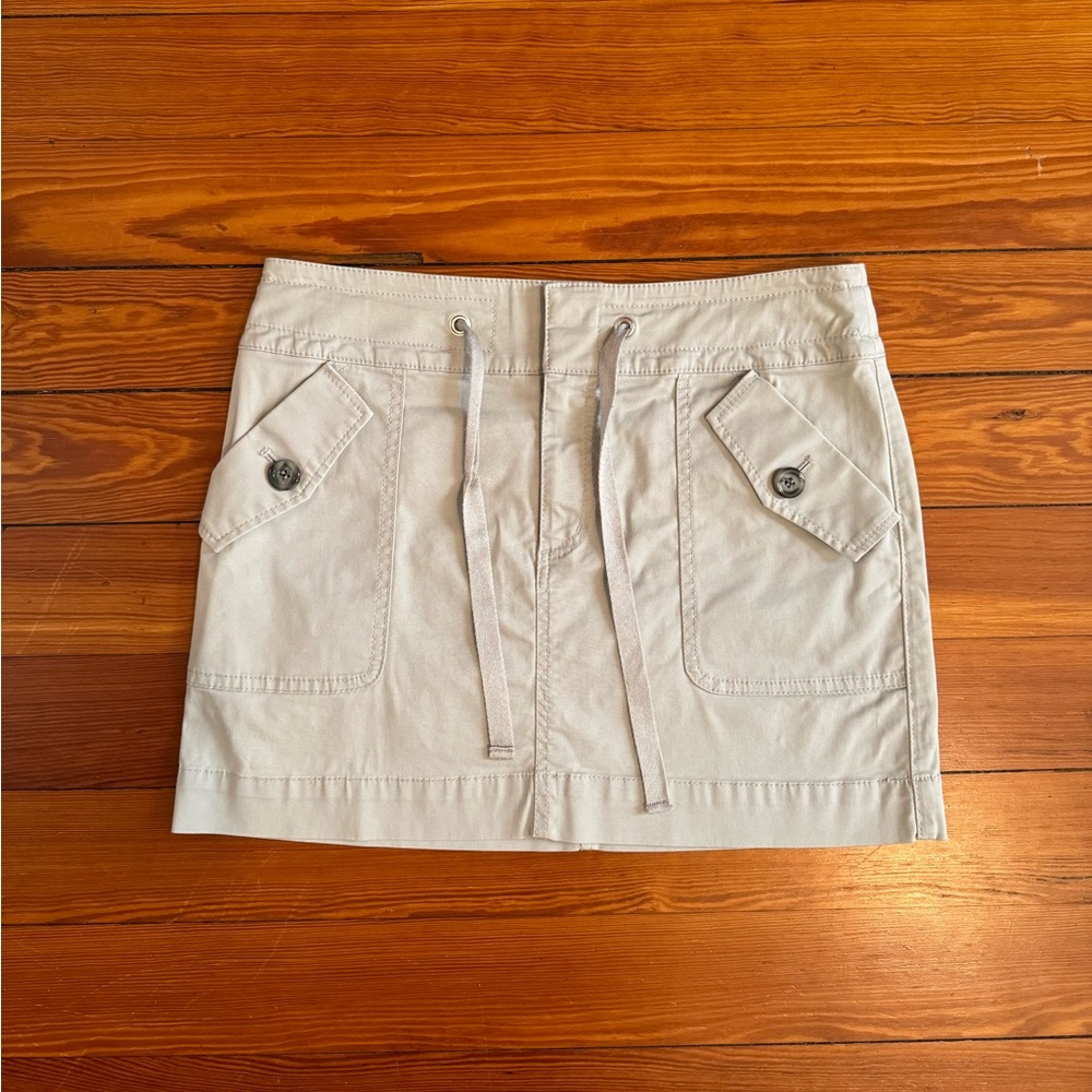 Uniqlo Drawstring Mini Skirt